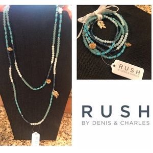 Gorgeous RUSH by Denis & Charles Necklace/Bracelet NWT